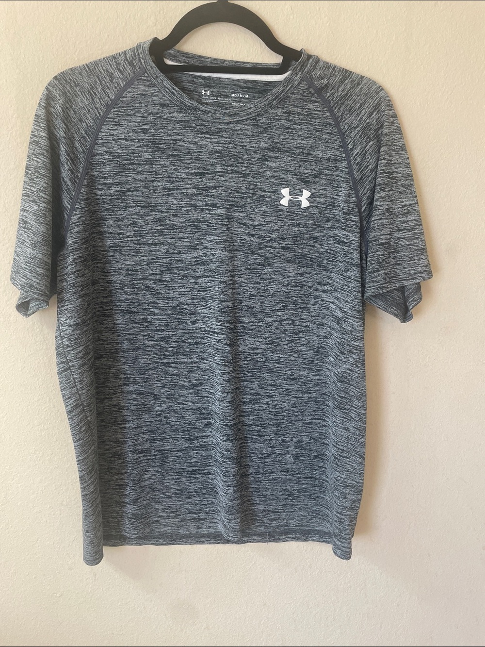 Under Armour Men's Gray Heather Short Sleeve Performance Tee
